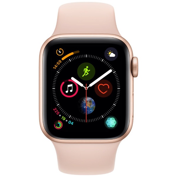 Apple Watch 4 GPS ゴールドアルミニウムケース　本体