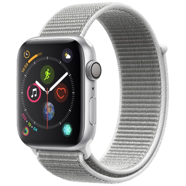 Apple Watch Series 4（GPSモデル）44mm シルバー 本体腕時計(デジタル)