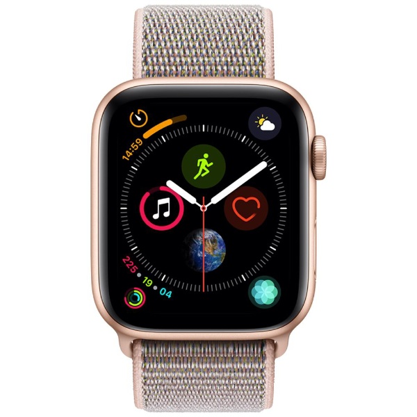 Apple Watch Series 4（GPSモデル）- 44mm ゴールドアルミニウムケース ...