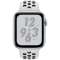 Apple Watch Nike+Series 4(ＧＰＳ型号)-44mm银铝包和纯的白铂/黑色Nike运动带MU6K2J/A_2