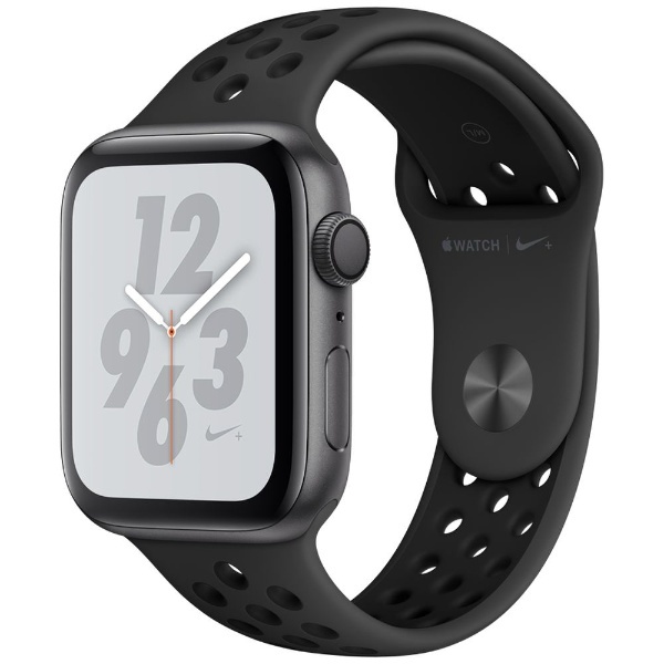 Apple Watch Nike+ Series 4（GPSモデル）- 44mm スペースグレイアルミニウムケースとアンスラサイト/ブラックNikeスポーツバンド  MU6L2J/A アップル｜Apple 通販