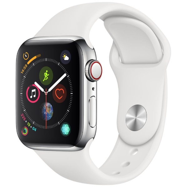 Apple Watch Series 4（GPS + Cellularモデル）- 40mm ステンレス 