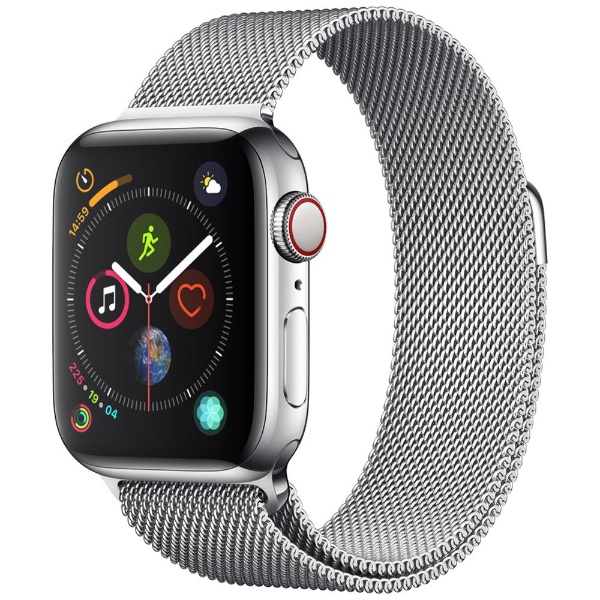 Apple Watch Series 4（GPS + Cellularモデル）- 40mm ステンレス ...