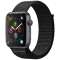 Apple Watch Series 4(ＧＰＳ+Cellular型号)-44mm空间灰色铝包和黑色运动循环MTVV2J/A_1