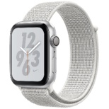 Apple Watch Nike+Series 4(ＧＰＳ型号)-44mm银铝包和峰会白Nike运动循环MU7H2J/A