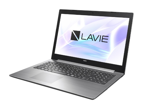 パーソナルコンピュータノートパソコン　PC  NEC  LAVIE シルバー　Windows10