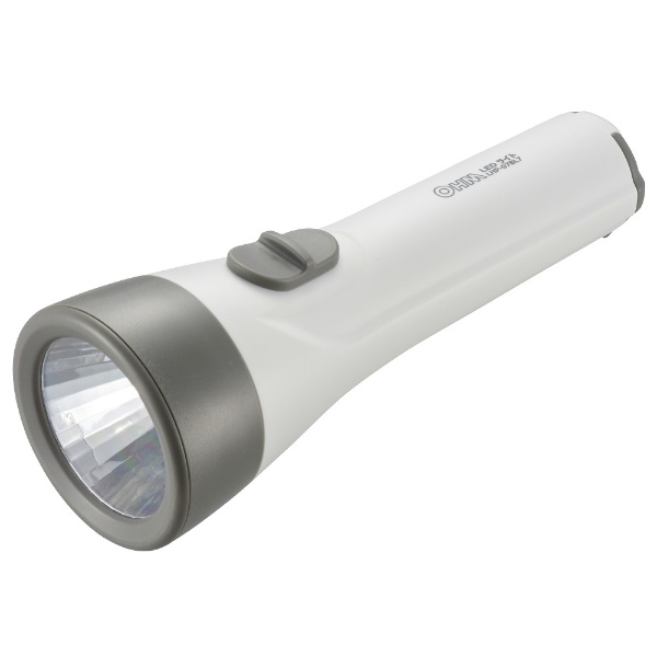  LED懐中ライト （65lm） LHP-07BL7 [LED /単1乾電池×2]