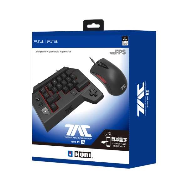 タクティカルアサルトコマンダー キーパッドタイプ K2 for PlayStation4 / PlayStation3 / PC TAC PS4-124 【PS4】_1