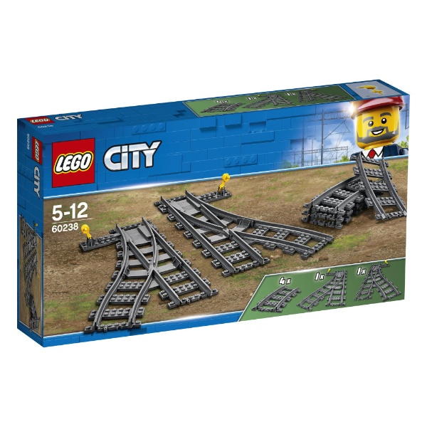LEGO（レゴ） 60238 シティ 交差付きレールセット