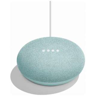 修长的音响Google Home Mini Ａｑｕａ GA00275JP[支持Bluetooth的/Wi-Fi对应]