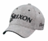 メンズ ゴルフキャップ SRIXON スリクソン オートフォーカス ウールキャップ(フリーサイズ・ベルト式/グレー) SMH-8161