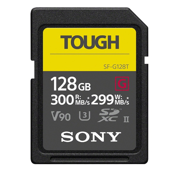 ビックカメラ.com - SDXCカード TOUGH（タフ）SF-Gシリーズ SF-G128T [Class10 /128GB]
