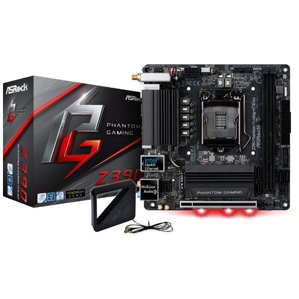 ゲーミングマザーボード Z390 Phantom Gaming-ITX/ac Z390PhantomGamingI [MiniITX /LGA1151]  ASROCK｜アスロック 通販 | ビックカメラ.com