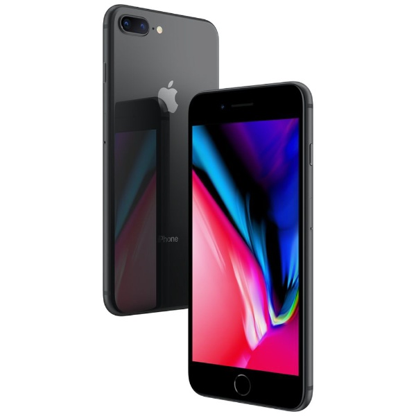 Apple iPhone8 Plus 256GB ブラック グレーAPPLE - スマートフォン本体