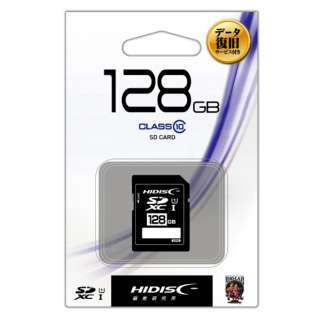 SDXCJ[h HDSDH128GCL10DS [Class10 /128GB] yïׁAOsǂɂԕiEsz