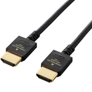 HDMIケーブル ブラック DH-HDP14EY10BK [1m /HDMI⇔HDMI /スタンダードタイプ /イーサネット対応]