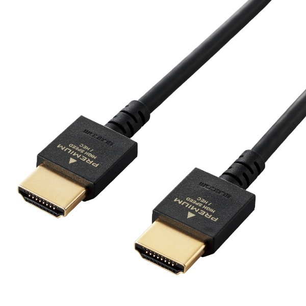 HDMI ケーブル 1m Ver.1.4　黒　 高画質  　HDMIケーブル