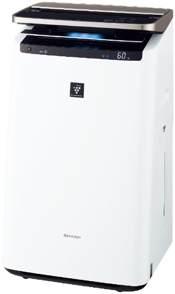 KI-JP100-W 加湿空気清浄機 ホワイト系 [適用畳数：46畳 /最大適用畳数 ...