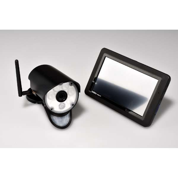 センサーライト付ワイヤレスセキュリティカメラ モニターセット Guardian ガーディアン Ucl9001 ユニデン Uniden 通販 ビックカメラ Com