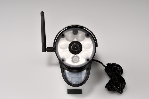  増設用センサーライト付きカメラ ブラック UCL001