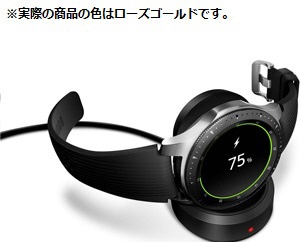 SM-R810NZDAXJP スマートウォッチ Galaxy Watch 42mm ローズゴールド 【処分品の為、外装不良による返品・交換不可】