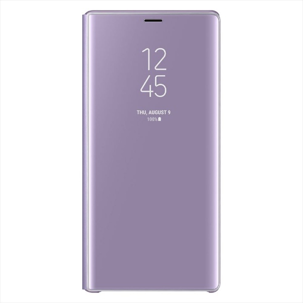 galaxy note トップ 9 クリアビュー 時計