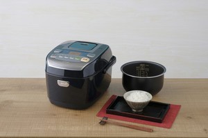 炊飯器 米屋の旨み 銘柄炊き ブラック RC-PA50-B [5.5合 /圧力IH