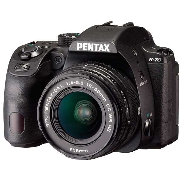 PENTAX K-70 デジタル一眼レフカメラ 18-50 REキット ブラック [ズームレンズ] リコー｜RICOH 通販 | ビックカメラ.com