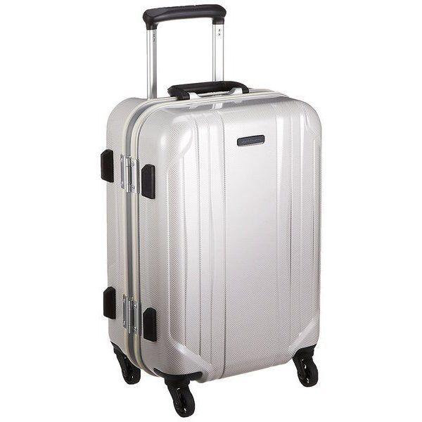 スーツケース 31L ワールドトラベラー(World Traveler) サグレス(SAGRES) ホワイトカーボン 06061-06  [TSAロック搭載]