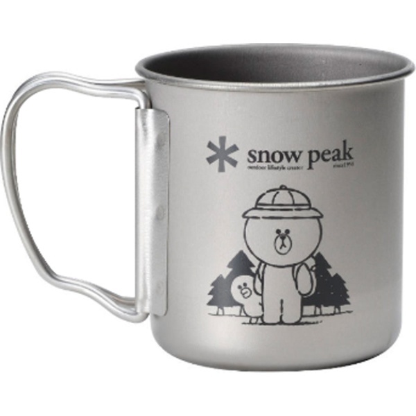 FRIENDS　スノーピーク｜snow　peak　Peak×LINE　Snow　LFMG-042LF　【お一人様1点限り】　コラボレーションアイテム】チタンシングルマグ300　LF(300mL)　通販