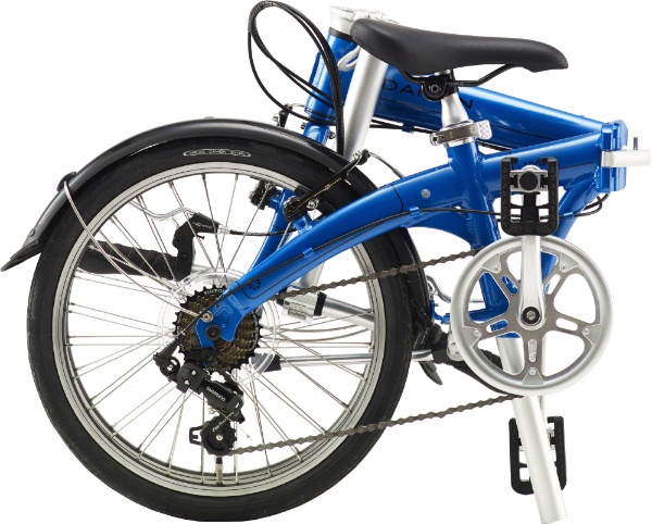 20型 折りたたみ自転車 Vybe D7 ヴァイブ D7 インターナショナルモデル  フォールディングバイク(外装7段変速/アクアブルー/アルミフレーム)【2019年モデル】 【キャンセル・返品不可】