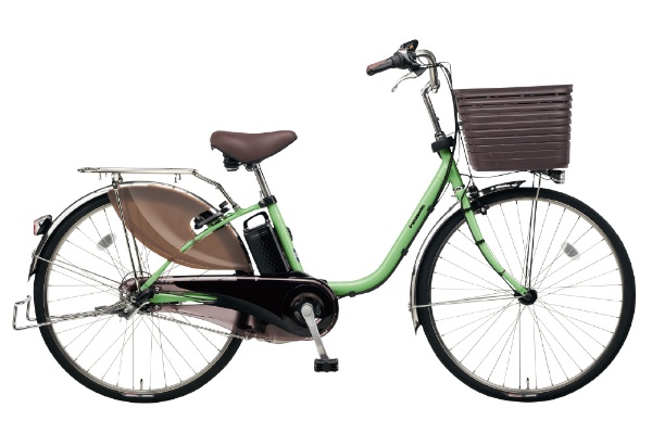 26型 電動アシスト自転車 ビビ・DX(アップルグリーン/内装3段変速)BE