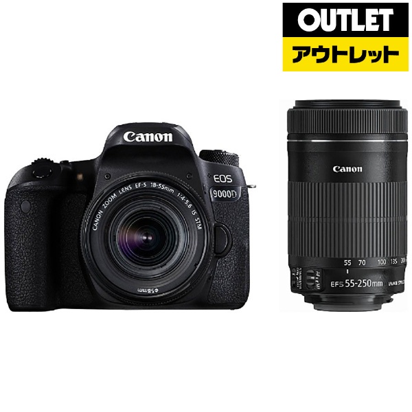 【canon】ズームレンズセット 9000D デジタル一眼レフカメラ EOS9000Dカメラ