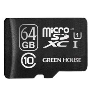 microSDXCJ[h GH-SDMRXCUB64G [Class10 /64GB]