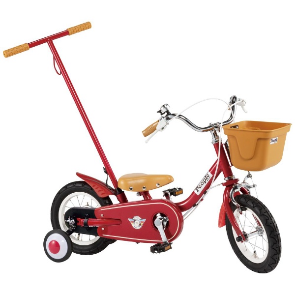 12型 子供用自転車 いきなり自転車(スカーレット) YGA307 【キャンセル・返品不可】