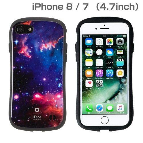 iPhone SE（第2世代）4.7インチ/ iPhone 8/7専用 iFace First Class  Universeケース（nebula/ネビュラ） 41-886120 【処分品の為、外装不良による返品・交換不可】