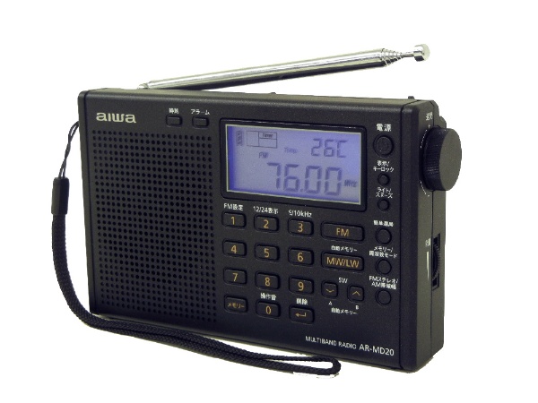 アイワ 短波ラジオ aiwa AR-MD20 - ラジオ・コンポ