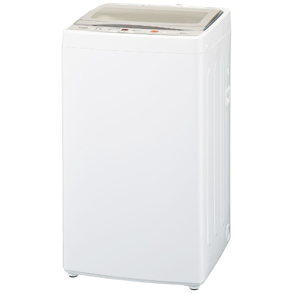 AQW-GS50G-W 全自動洗濯機 GSシリーズ ホワイト [洗濯5.0kg /乾燥機能 