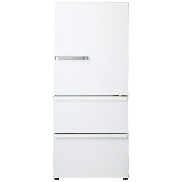 AQR-27G2-W 冷蔵庫 スタンダードシリーズ ナチュラルホワイト [3ドア /右開きタイプ /272L] 《基本設置料金セット》