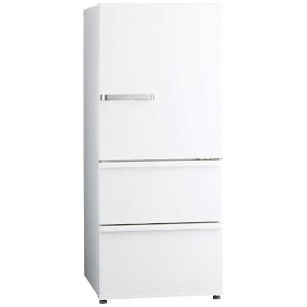 AQR-27G2-W 冷蔵庫 スタンダードシリーズ ナチュラルホワイト [3ドア /右開きタイプ /272L] 《基本設置料金セット》