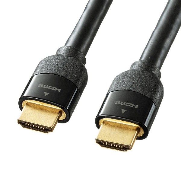 HDMIケーブル Premium ブラック KM-HD20-P90 [9m /HDMI⇔HDMI /スタンダードタイプ /イーサネット対応]  サンワサプライ｜SANWA SUPPLY 通販 | ビックカメラ.com