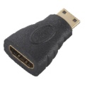 HDMI変換・延長プラグ OHM ブラック VIS-P0598 [HDMI⇔miniHDMI] 【処分品の為、外装不良による返品・交換不可】