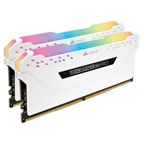 増設メモリ CMW16GX4M2C3200C16W ホワイト [DIMM DDR4 /8GB /2枚
