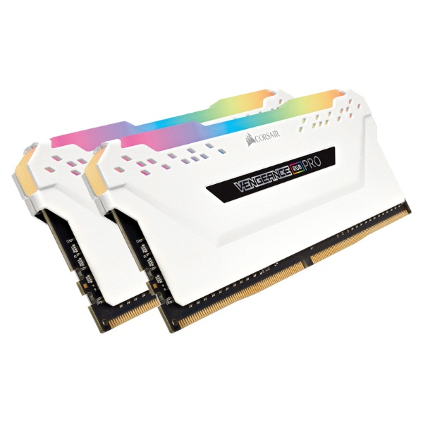 増設メモリ CMW16GX4M2C3200C16W ホワイト [DIMM DDR4 /8GB /2枚