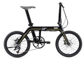 ビックカメラ.com - 【eバイク】20型 折りたたみ自転車 7-Bike GALAXY Lite (ブラック/外装9段変速）  【組立商品につき返品不可】