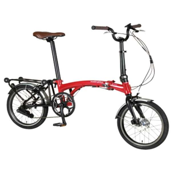 [e摩托车] 16型电动辅助折叠自行车Harry Quinn PORTABLE E-BIKE(红)AL-FDB160E[2019年型号][取消、退货不可]_1