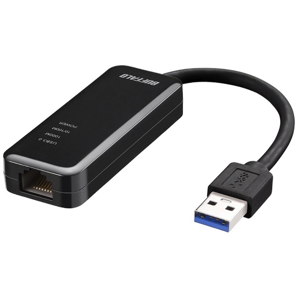 LANѴץ [USB-A ᥹ LAN] 1Gbpsб ֥å LUA4-U3-AGTE-BK