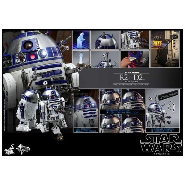 ホットトイズ　ムービーマスターピース　スターウォーズ　R2-D2 デラックス版