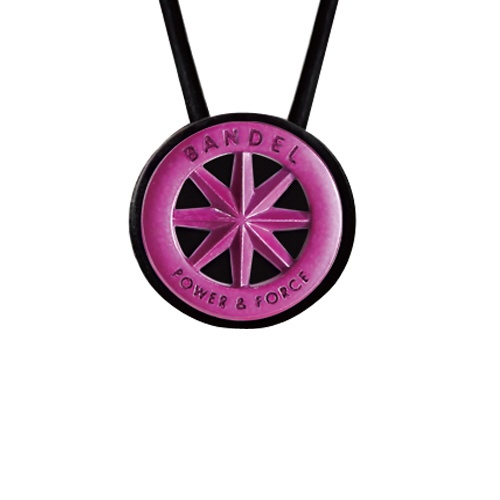 lbNX  Metal Necklace(50cm/Black~Pink) BDMNL-1858 yԕisz