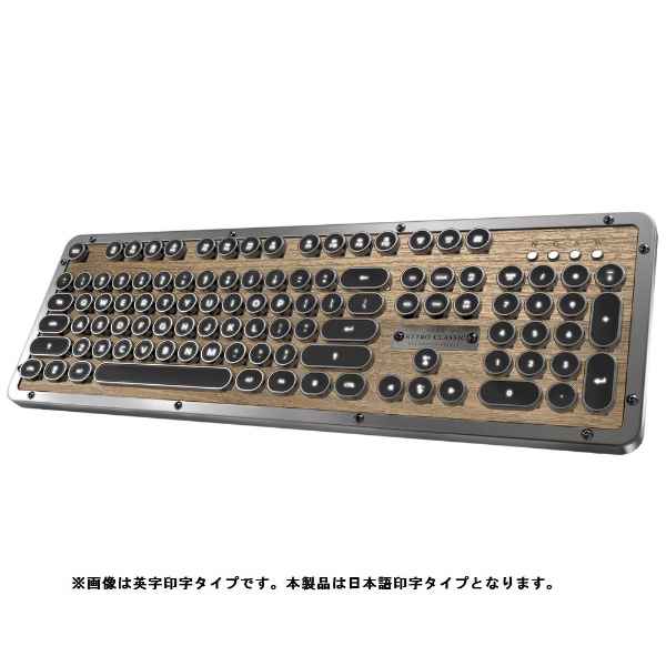 AZIO MK Retro Classic Keyboard エイジオ レトロ約1043g状態
